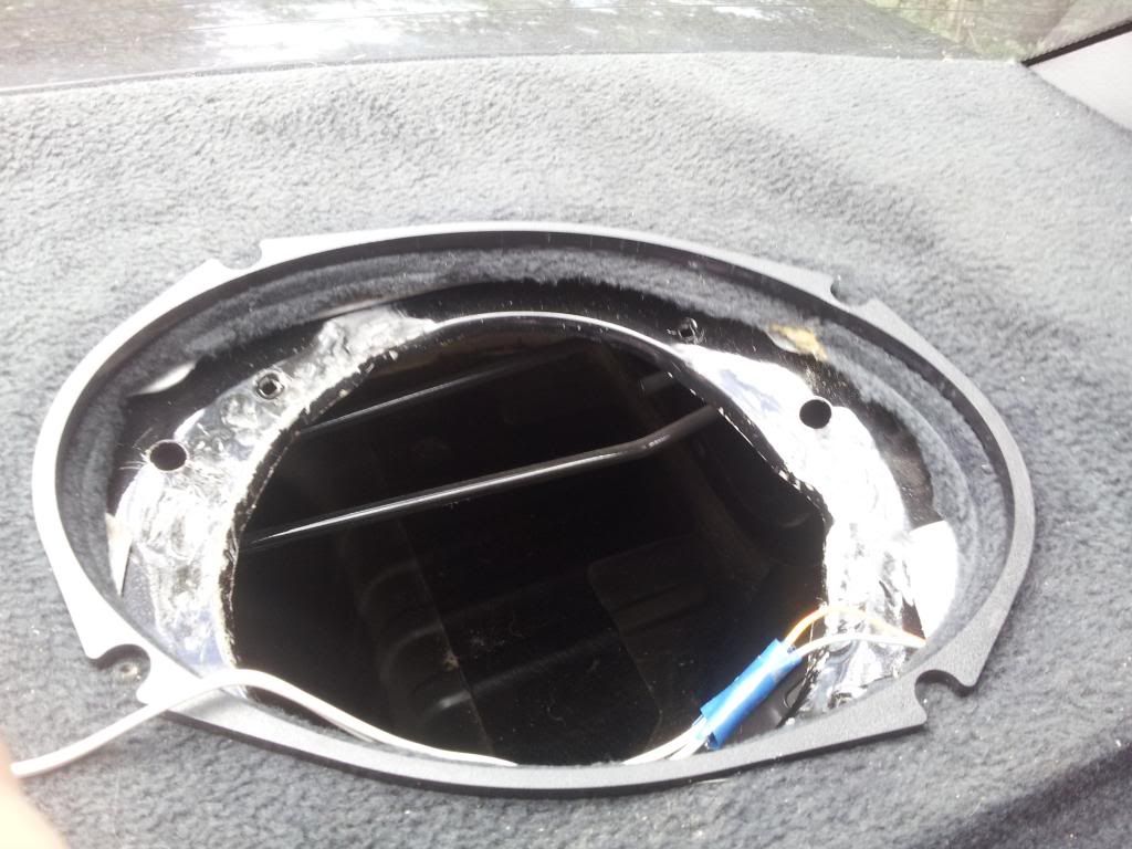 DIY mounting 6x9" speakers in parcel shelf AusLancer